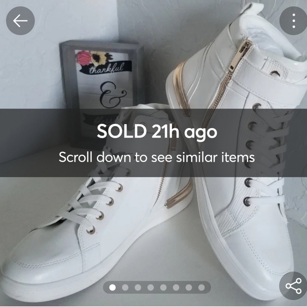 Aldo High Top Sneakers